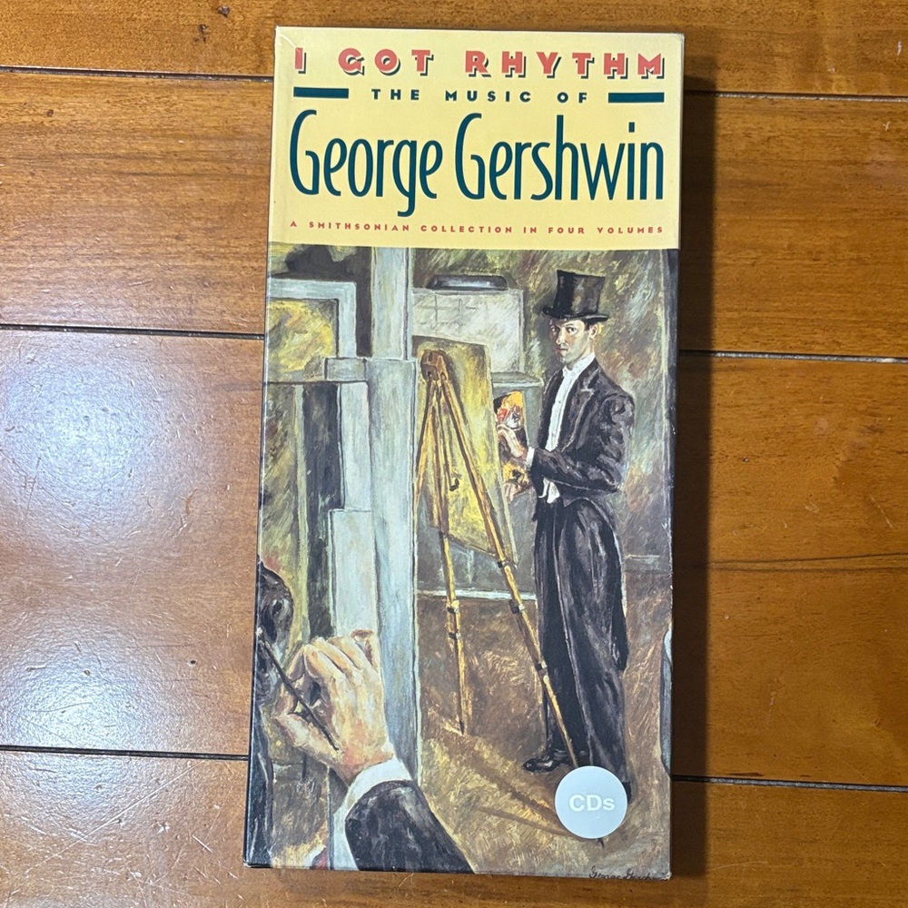 George Gershwin Set of 4 CDs: Jazz, Concert Hall, On Stage/Screen, Popular Songs
